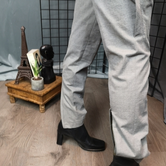 Vintage stretch denim twill slim Punk Hero pants - Picture 8 of 12